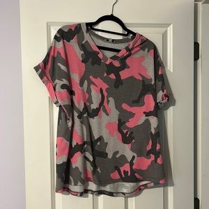 White Birch camo top